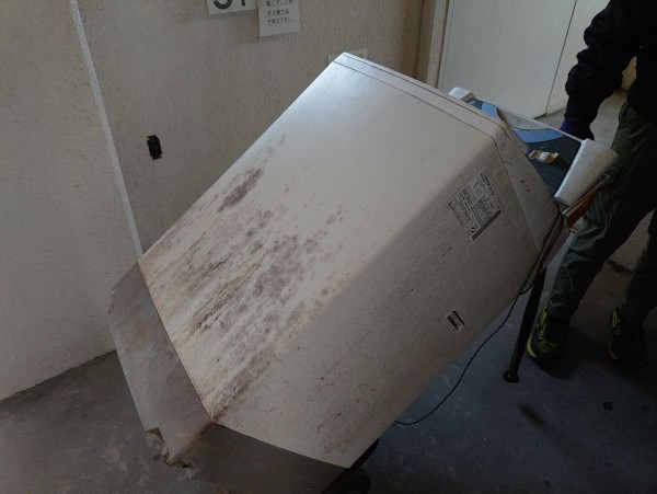 洗濯機１台の不要品回収 久留米市サムネイル