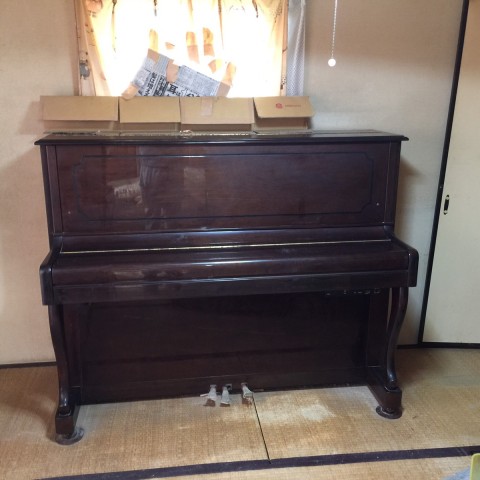 久留米市野中町でピアノの 引き取りサムネイル