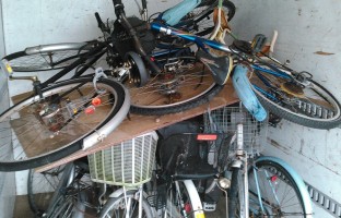 自転車回収：久留米市サムネイル